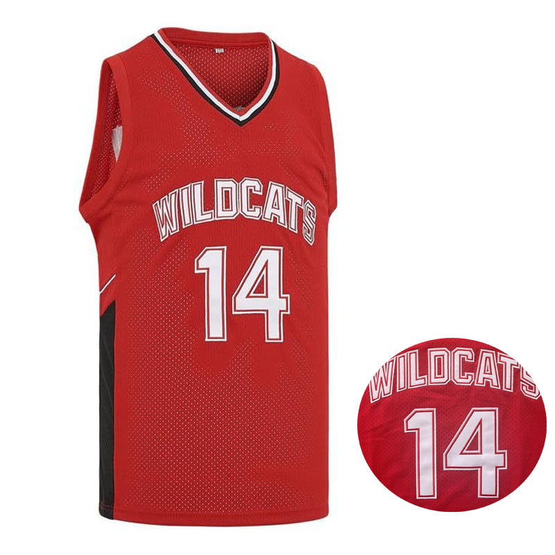 Sports Equipment Jersey - Film Wildcats High School # 14