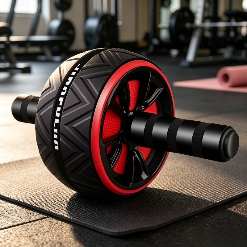 Sports Equipment Warehouse - Ruota per Addominali Antiscivolo, Attrezzo Fitness