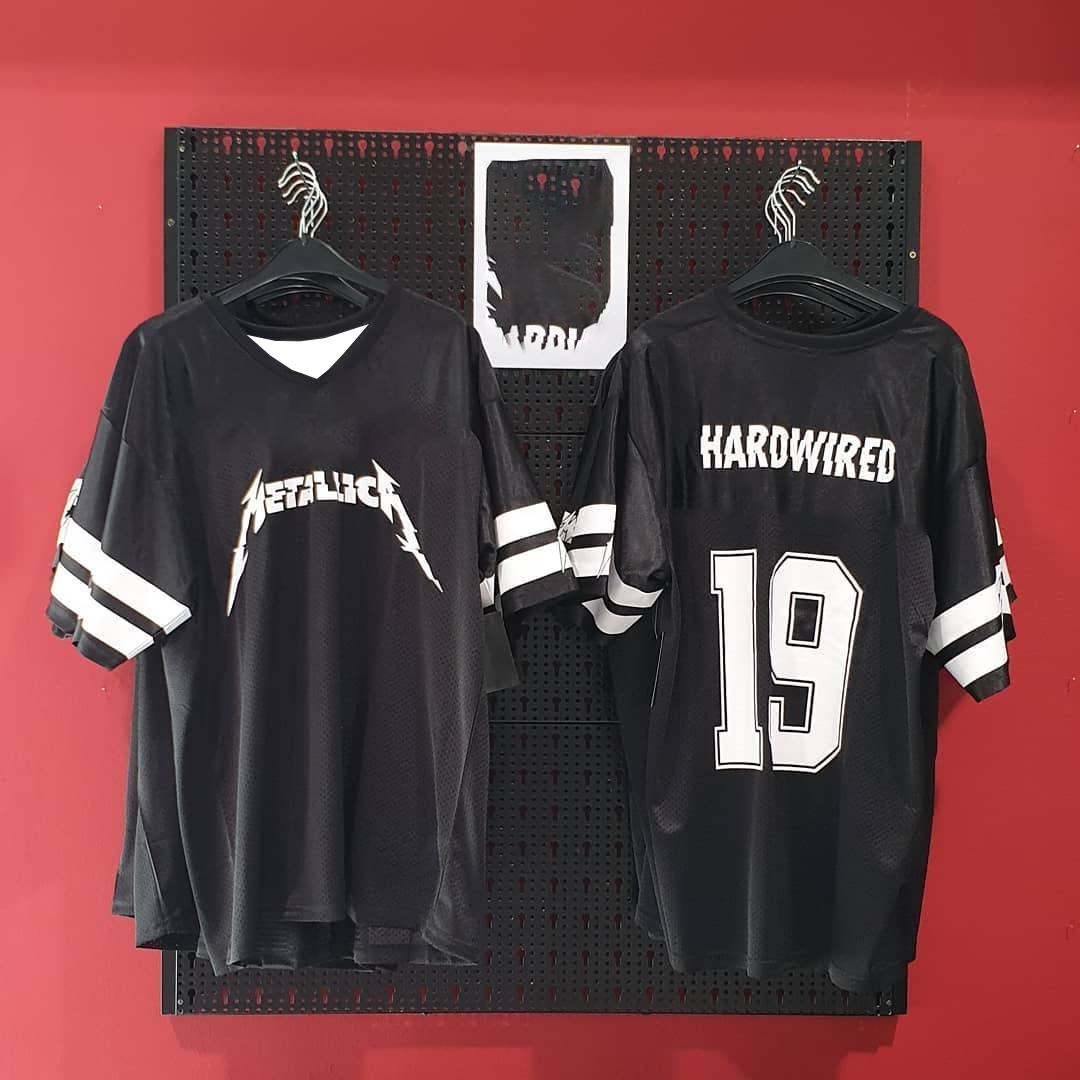 Sports Equipment Jersey - Maglia da Baseball Unisex Metallica Hardwired