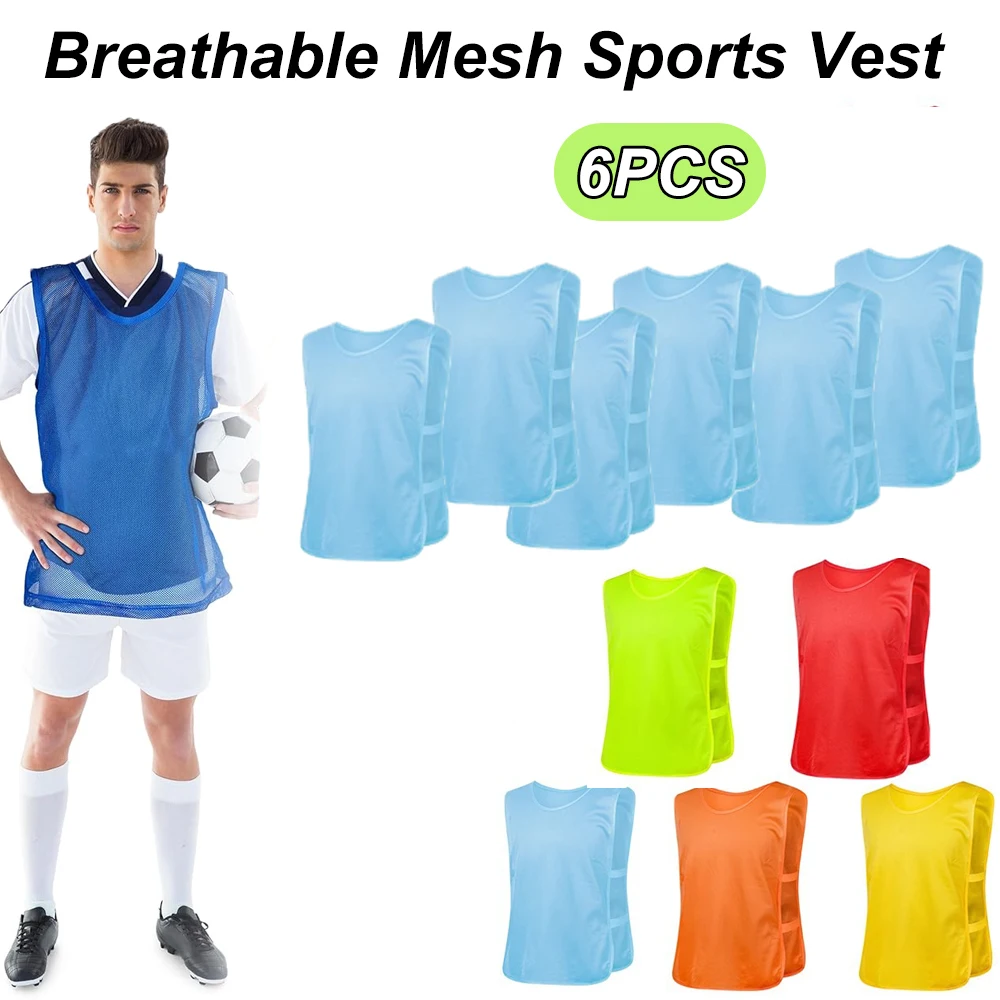 Sports Equipment For Kindergarten - 6PCS bambini adulti gilet da allenamento
