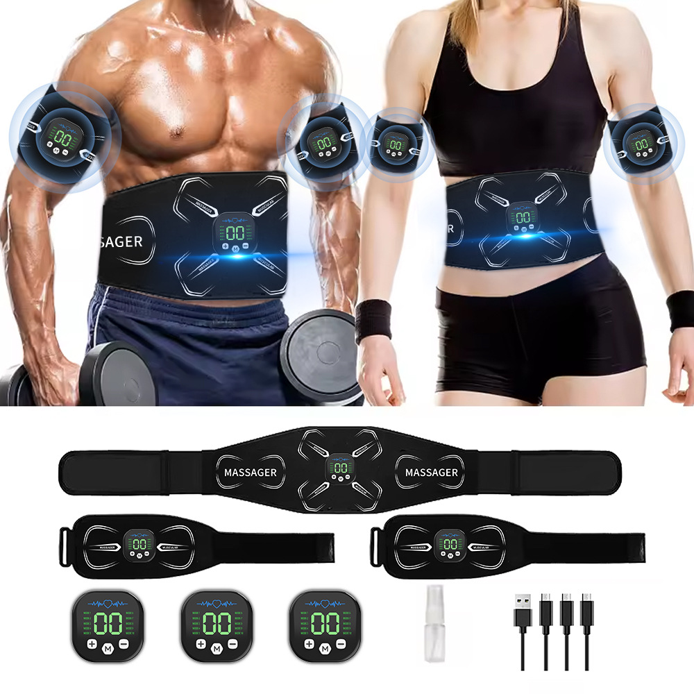 Sports Equipment Warehouse - Stimolatore Muscolare EMS, Allenatore Addominale, Tonificatore