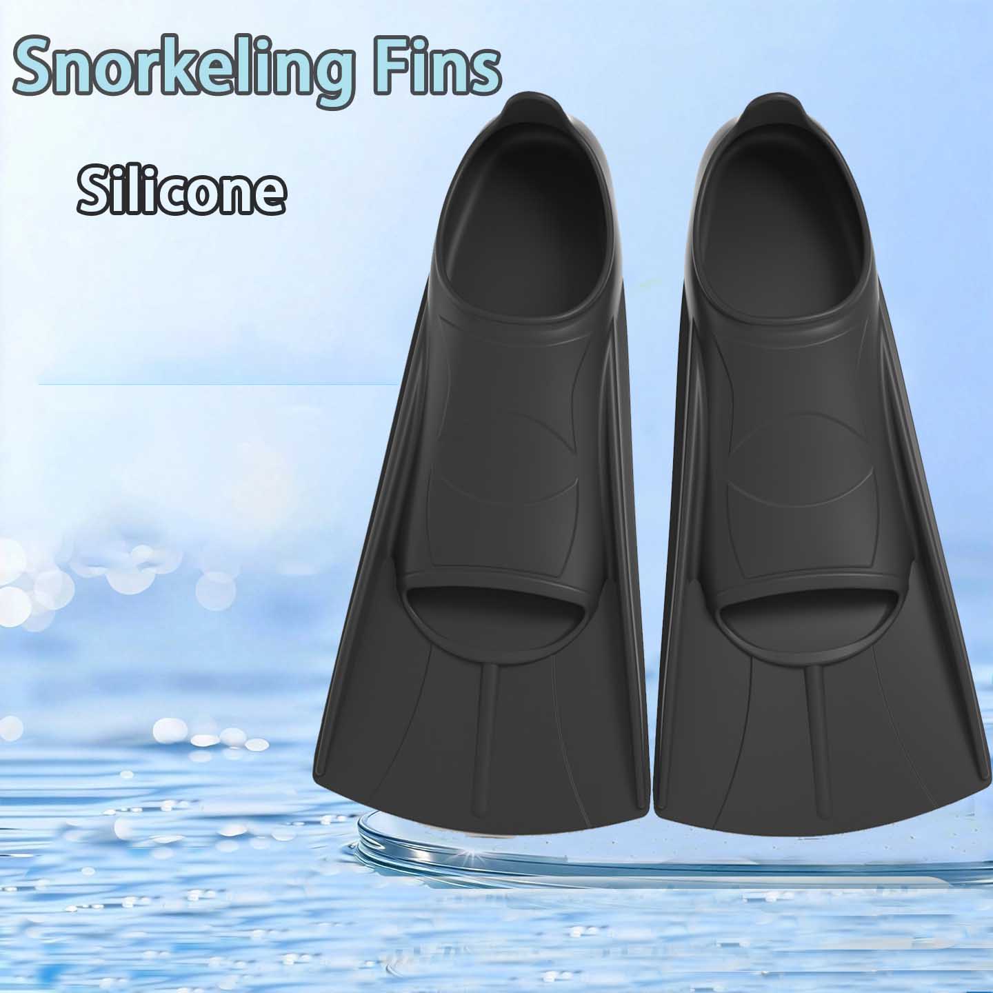 Swim Fin Short Blade - Pinne da nuoto in silicone per
