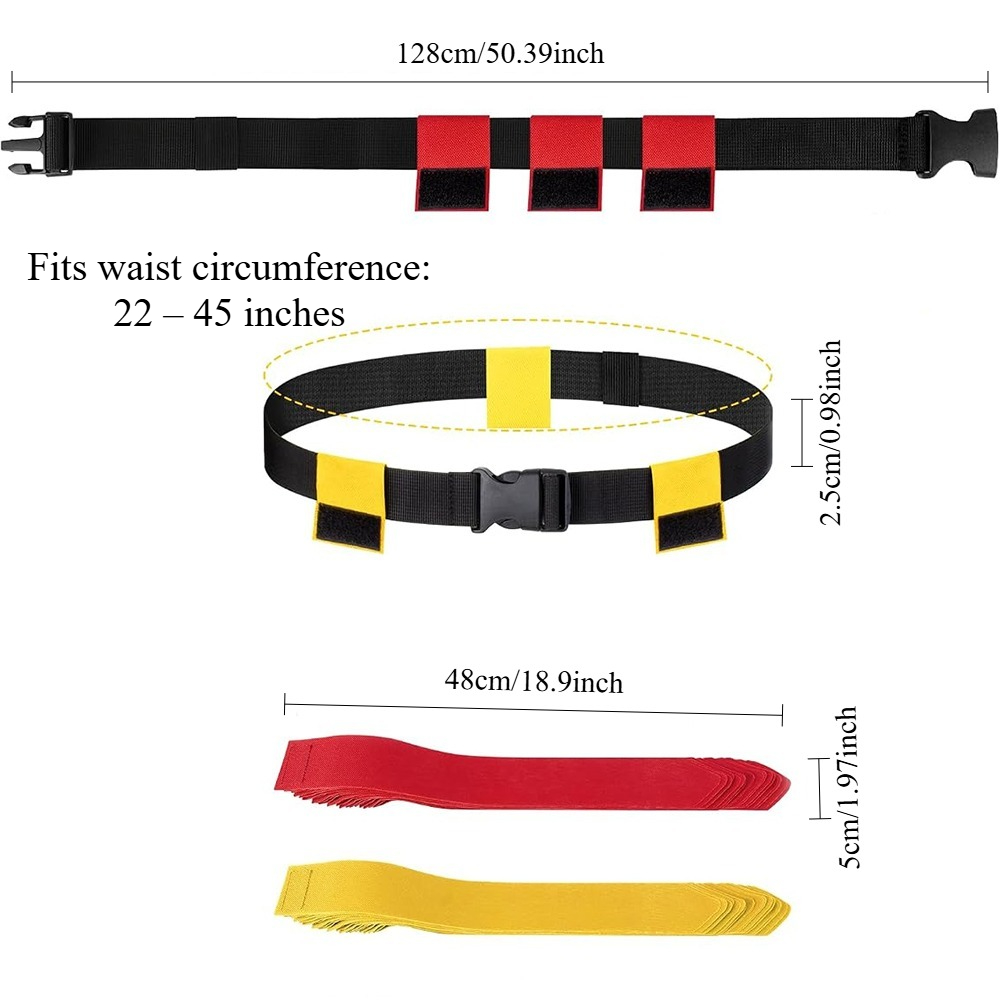 Set di 6 Cinture per Flag Foot - Sports Equipment For Kids recensione e prezzo