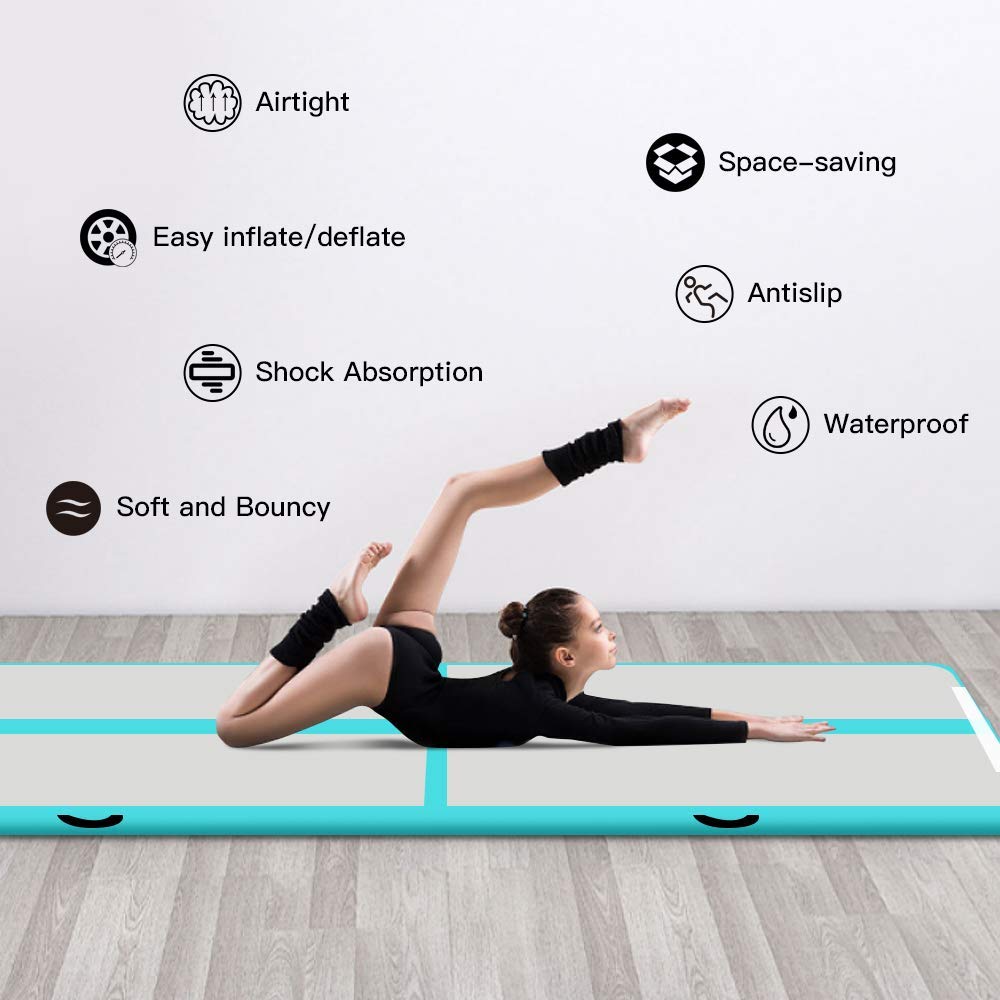 Tappetino gonfiabile per yoga, - Tumbling Air Track recensione e prezzo