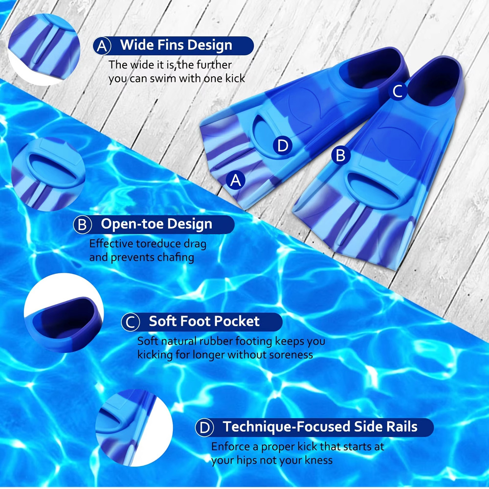 Pinne da nuoto in silicone Pin - Swim Fin Short Blade recensione e prezzo