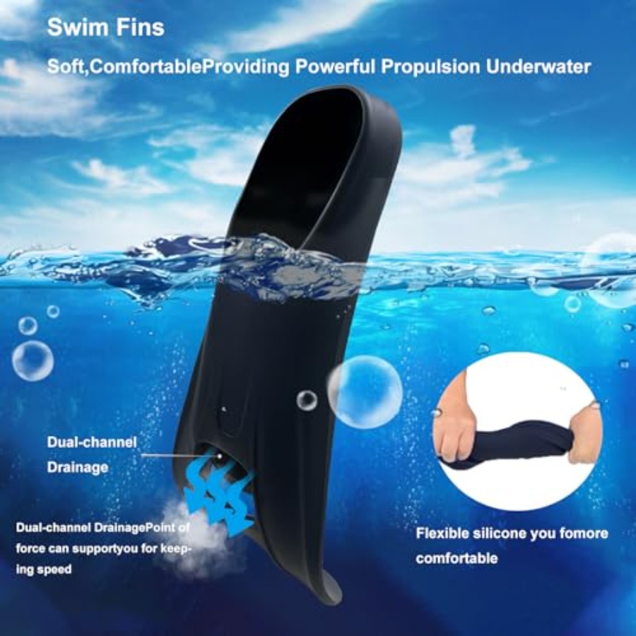 Pinne da Nuoto per Adulti, Pin - Swim Fin Short Blade recensione e prezzo