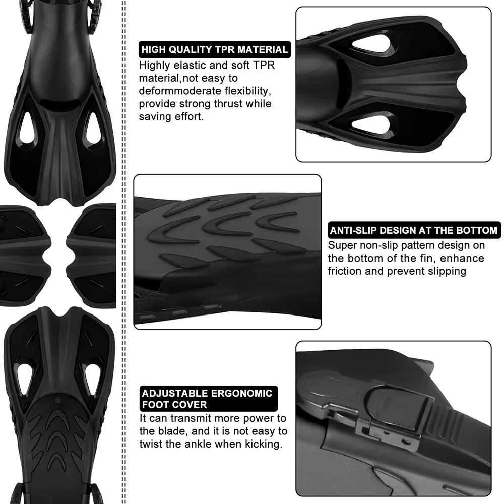 Pinne da Nuoto Corte Regolabil - Swim Fin Short Blade recensione e prezzo